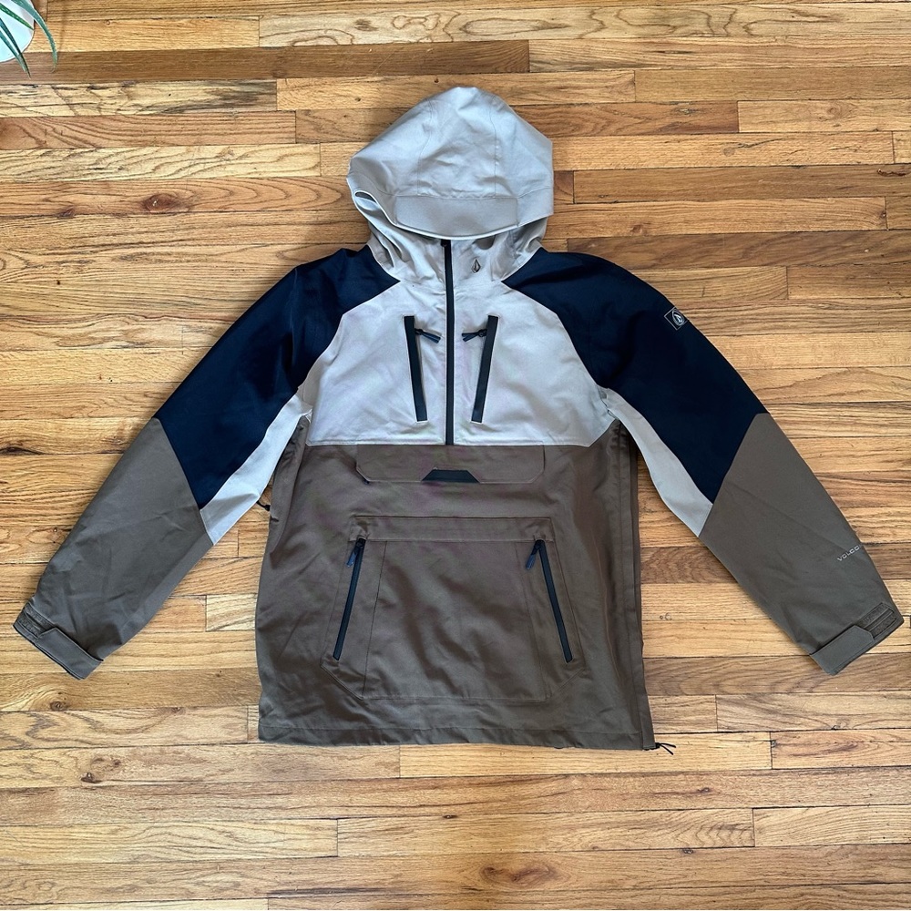 MENS VOLCOM BRIGHTON PULLOVER SNOWBOARDING JACKET